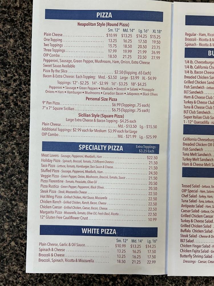 Original Italian Pizza Holiday Pizza